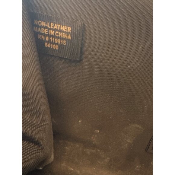 Style & Co. Faux Crocodile Black Clutch Wallet With Gold Trim Prom Formal Dance - Picture 4 of 5